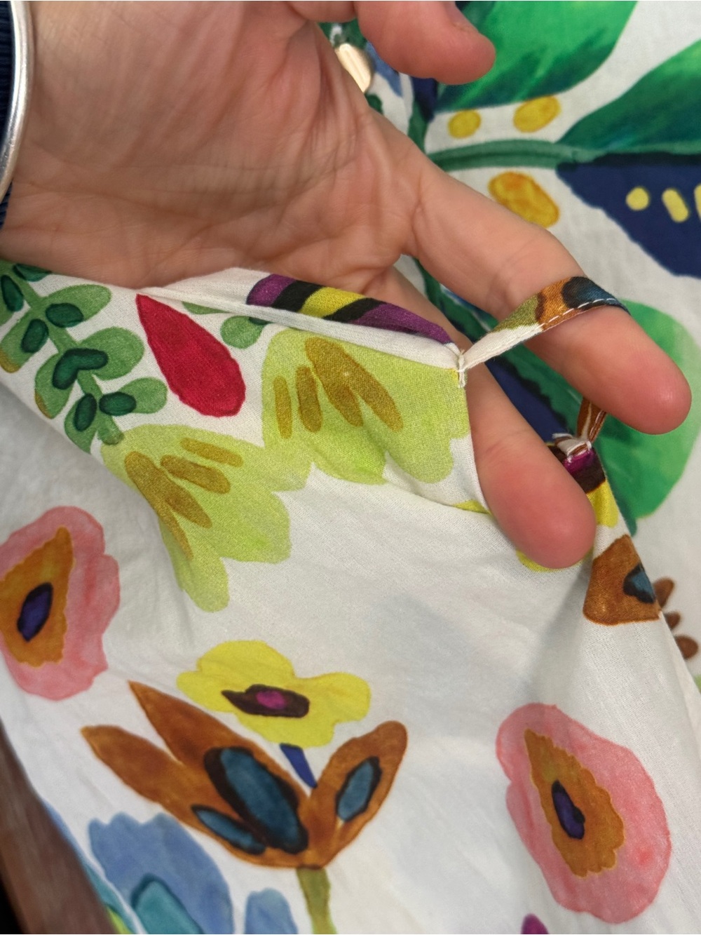 Zara floral poplin shirt maxi dress midi long sleeve colorful SS24 blogger fav - Picture 15 of 16